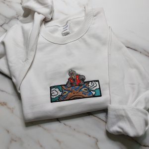 Anime Naruto Jirai Embroidered Sweatshirt