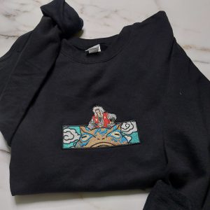 Anime Naruto Jirai Embroidered Sweatshirt