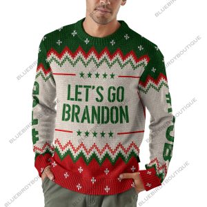 FJB Woolen Let's Go Brandon Funny Ugly Sweater