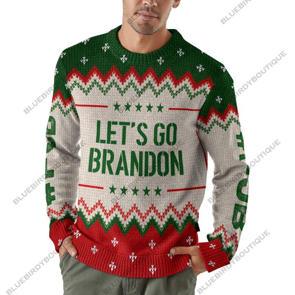 FJB Woolen Let’s Go Brandon Funny Ugly Sweater