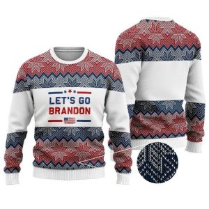 Premium Let's Go Brandon Christmas Ugly Sweaters