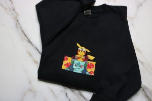 Pokemon x Naruto Embroidered Sweatshirt