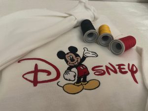 Disney Mickey Mouse Embroidered Sweatshirt