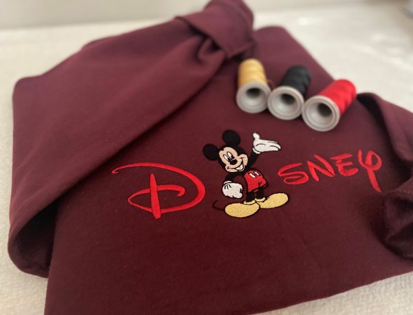 Disney Mickey Mouse Embroidered Sweatshirt