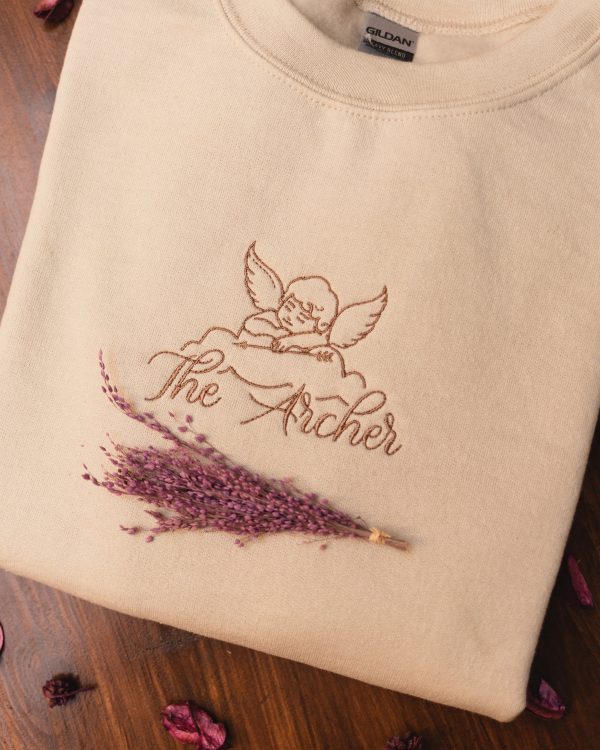 The Archer Inspired Embroidered Sweatshirt