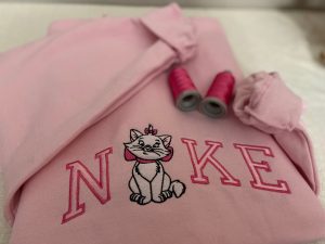 Marie The AristoCats Embroidered Sweatshirt For Girls