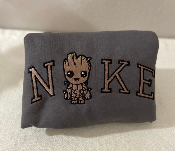 BabyGroot Embroidered Sweatshirt For Fan