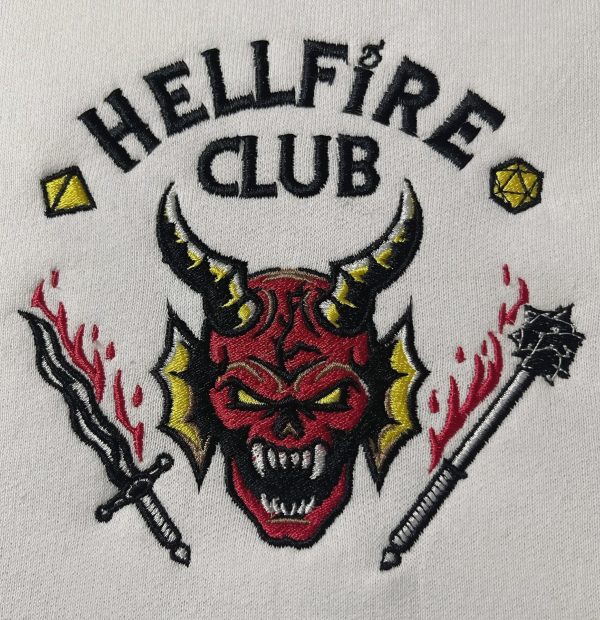 Hellfire Club Embroidered Sweatshirt