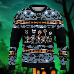 Disney Halloween Christmas Ugly Christmas Sweater