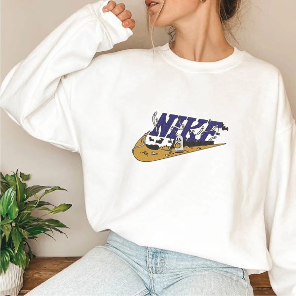 Nike Boo Halloween Embroidered Sweatshirt