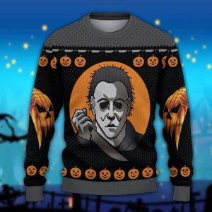 Michael Myers Christmas Ugly Christmas Sweater