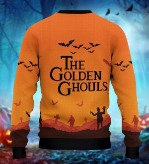 The Golden Ghouls Golden Girls Christmas Ugly Christmas Sweater