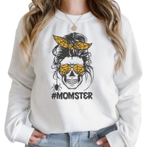 Momster Halloween Embroidered Sweatshirt