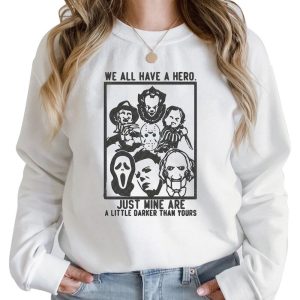 We All Have A Hero Embroidered Sweatshirt