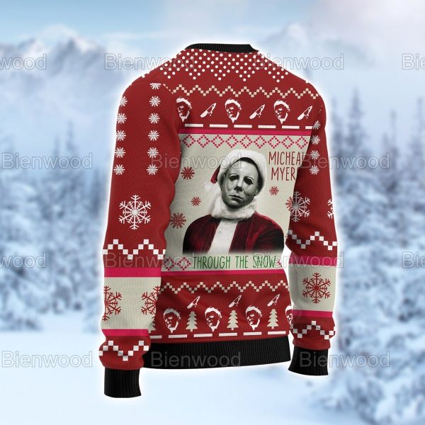 Micheal Myers Christmas Ugly Sweater