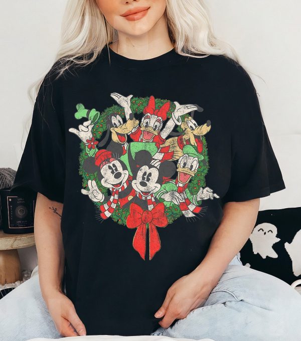 Mickey And Friends Christmas Shirt