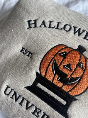 Halloween Town University Embroidered Sweatshirt