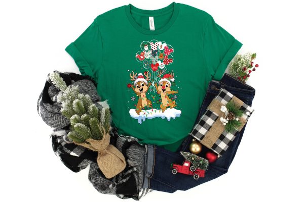 Chip And Dale Christmas Shirts