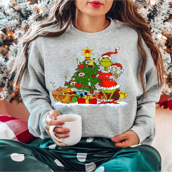 Vintage Grinch Christmas Sweatshirt