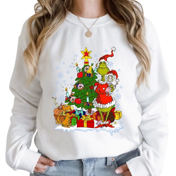 Vintage Grinch Christmas Sweatshirt