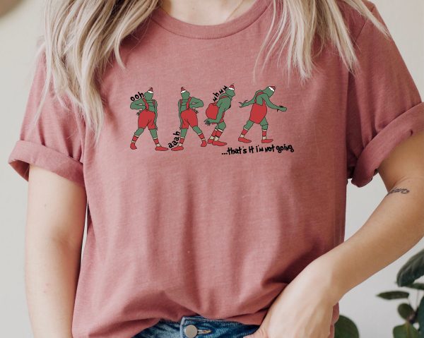 That’s It I’m Not Going Grinch Christmas Tshirt