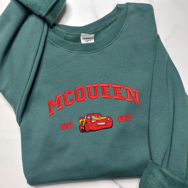 McQueen Mater Sally Embroidered Crewneck