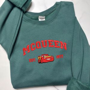 McQueen and Sally Embroidered Crewneck