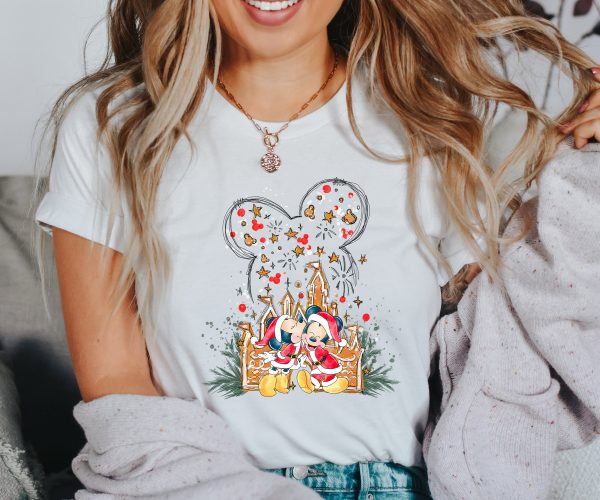 Mickey And Minnie Christmas Shirt