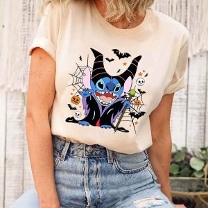 Halloween Stitch Horror Characters Shirt