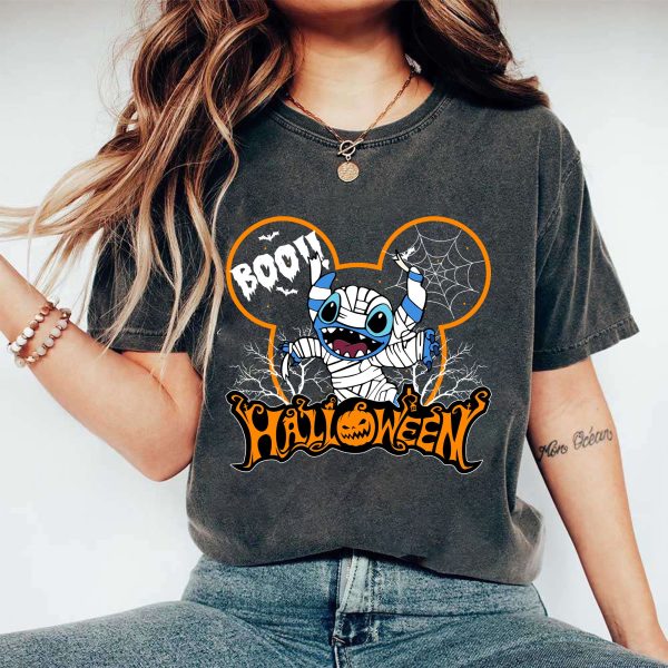 Vintage Stitch Halloween Shirt More Option