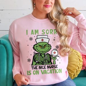 Grinch Nurse Christmas Sweatshirt