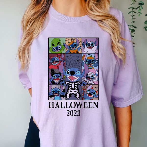 Vintage Disney Stitch Halloween Shirt