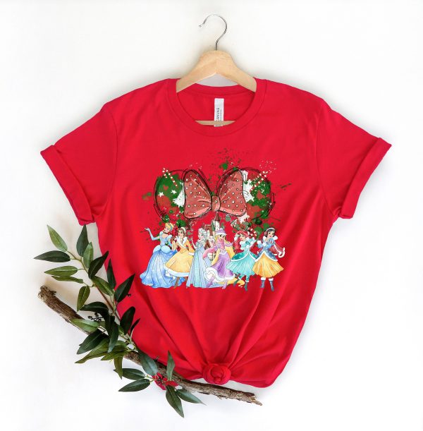 Disney Princess Castle Christmas Shirt