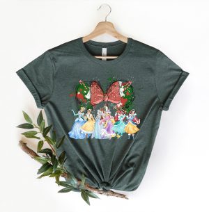 Disney Princess Castle Christmas Shirt