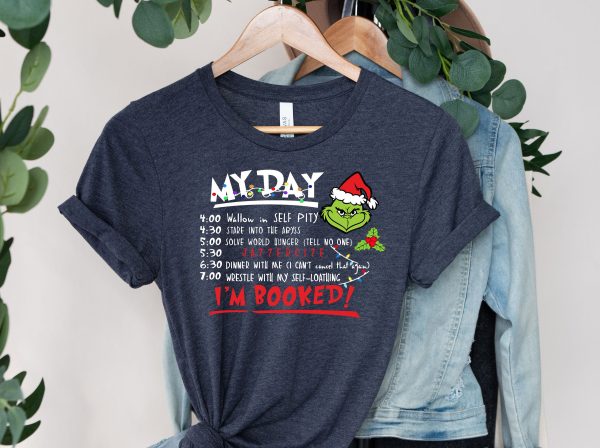 Grinch My Day I’m Booked Sweatshirt