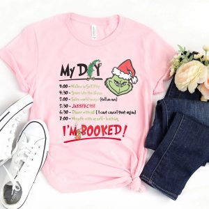 Grinch My Day I'm Booked TShirt