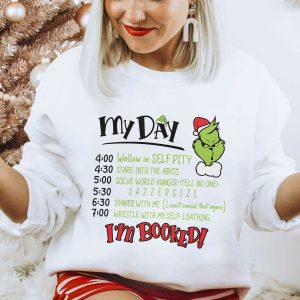 I'm Booked Grinch Crewneck Sweatshirt