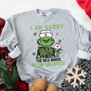 Grinch Nurse Christmas Sweatshirt