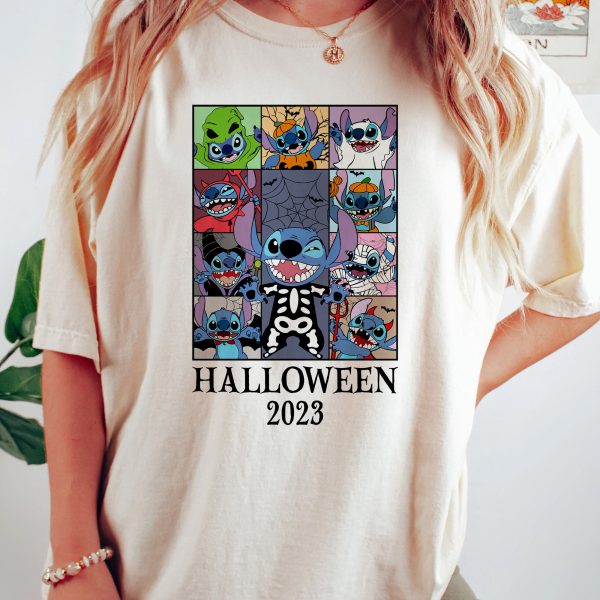 Vintage Disney Stitch Halloween Shirt