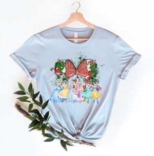 Disney Princess Castle Christmas Shirt