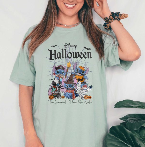 Disney Stitch Halloween Shirts