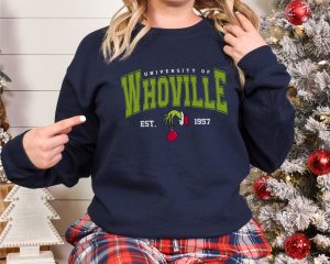 Whoville The Grinch University Sweatshirt