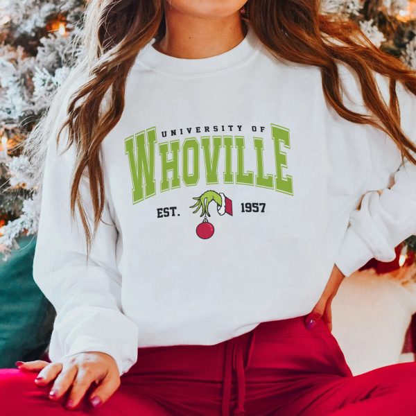 Whoville The Grinch University Sweatshirt