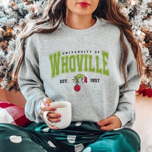 Whoville The Grinch University Sweatshirt