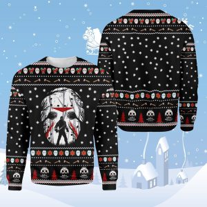 Jason Christmas Horror Fan Christmas Ugly Sweater