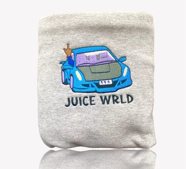 Juice Wrld 999 Embroidered Sweatshirt