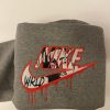 Angel Stitch Nike Logo Embroidered Sweatshirt