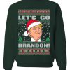 Let’s Go BRANDON FJB Ugly Christmas Sweater