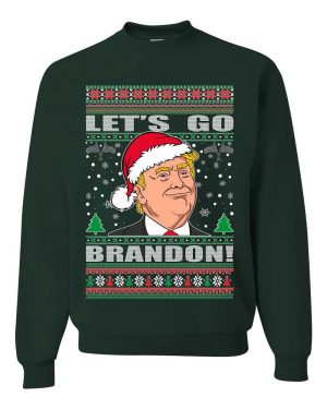 Let’s Go Brandon 2021 Funny Ugly Christmas Sweater Unisex