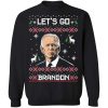 Funny 2021 Let’s Go Brandon Ugly Christmas Sweatshirt